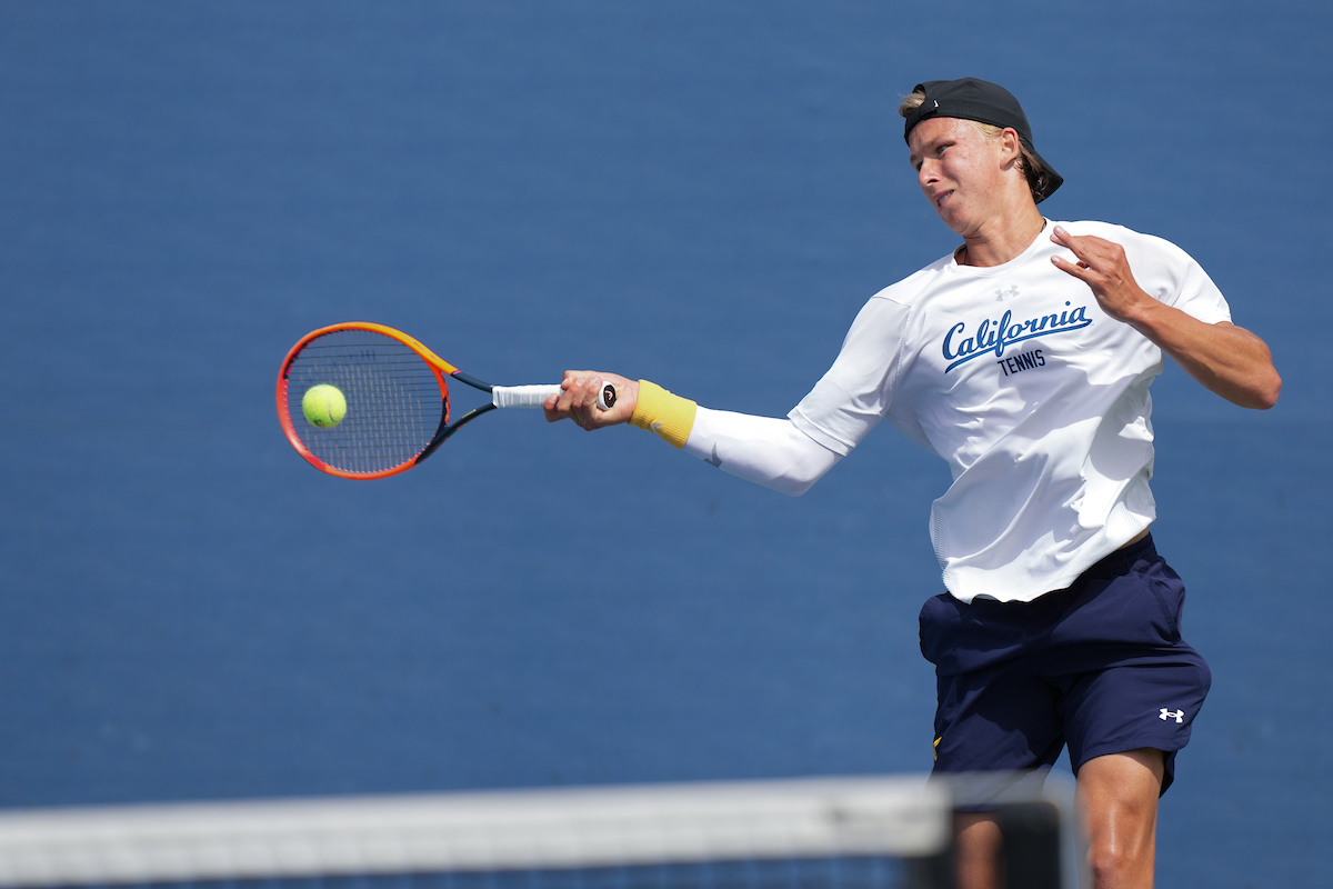 Athlete in action during training